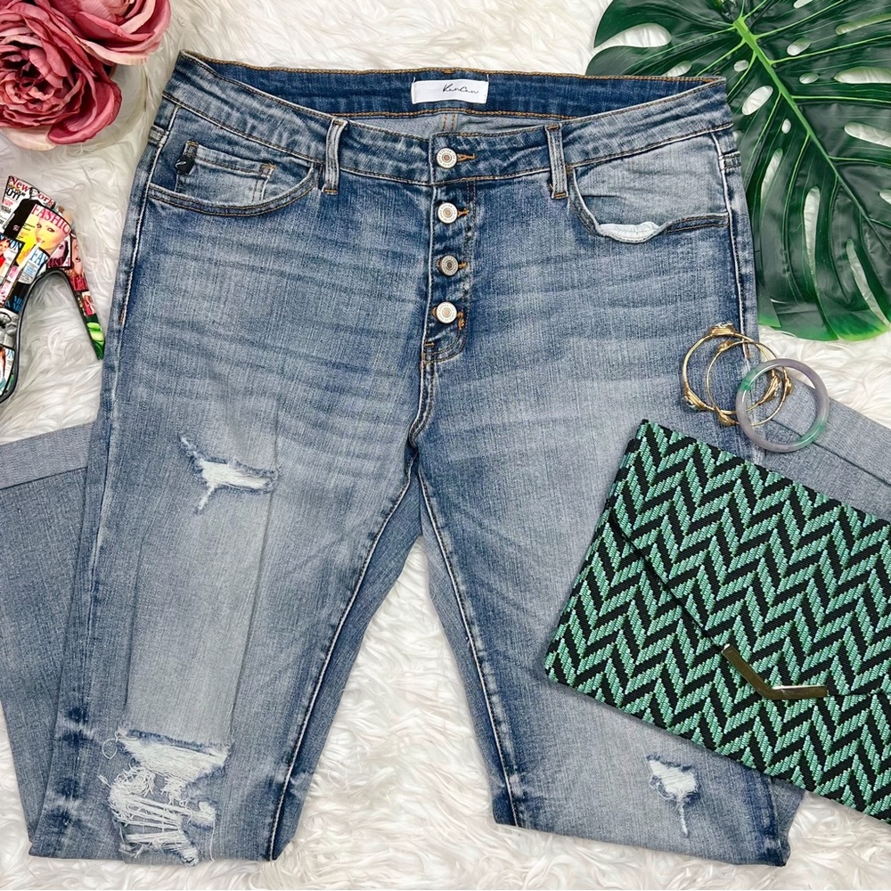 Kan Can Distressed Jeans *WITH STRETCH*